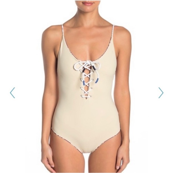 NWT Tavik Monahan One Piece Swimsuit, Size L - Picture 4 of 8